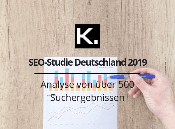 SEO Studie Deutschland 2019